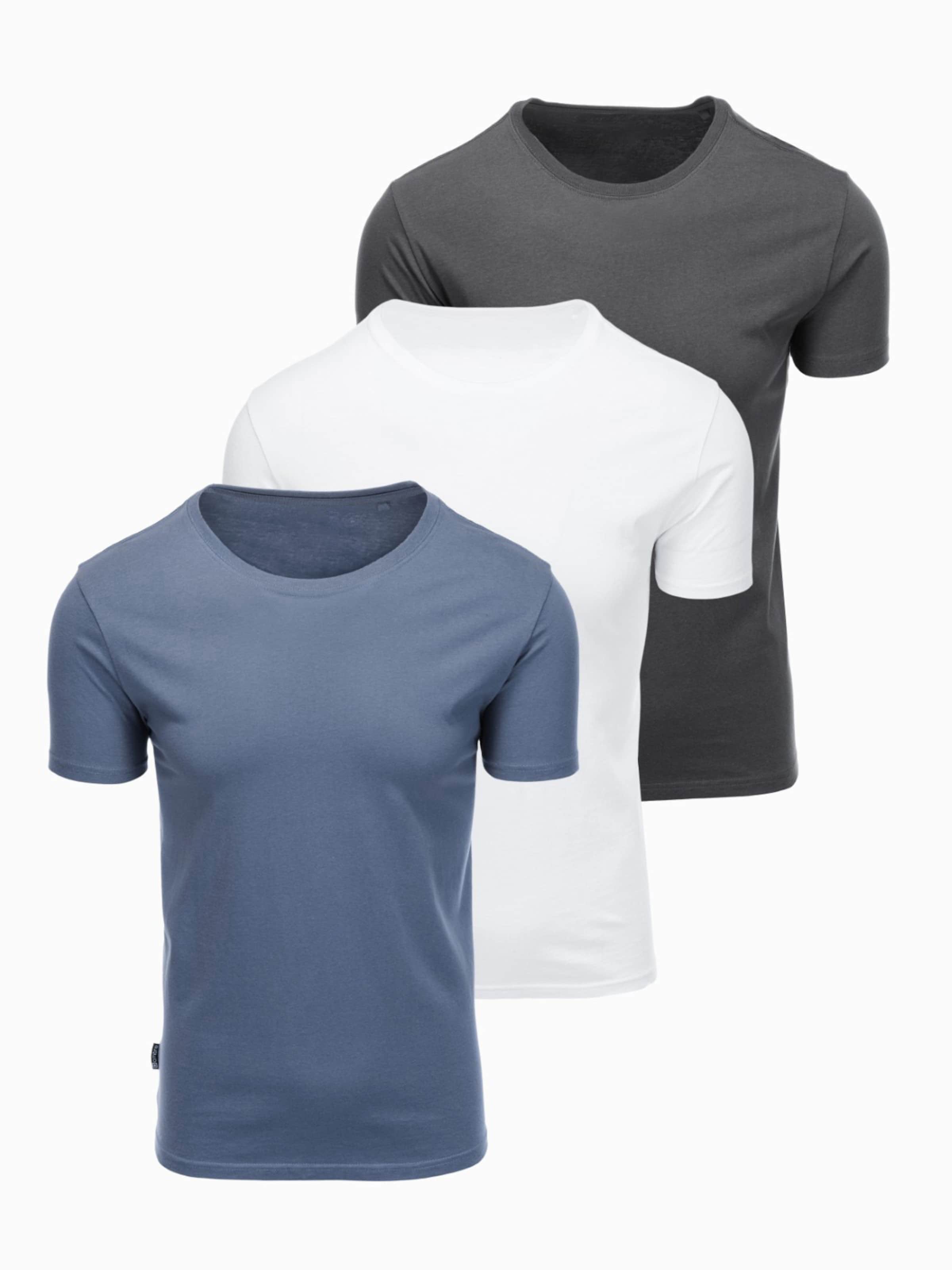 Ombre T-Shirt in Mischfarben: Vorderseite