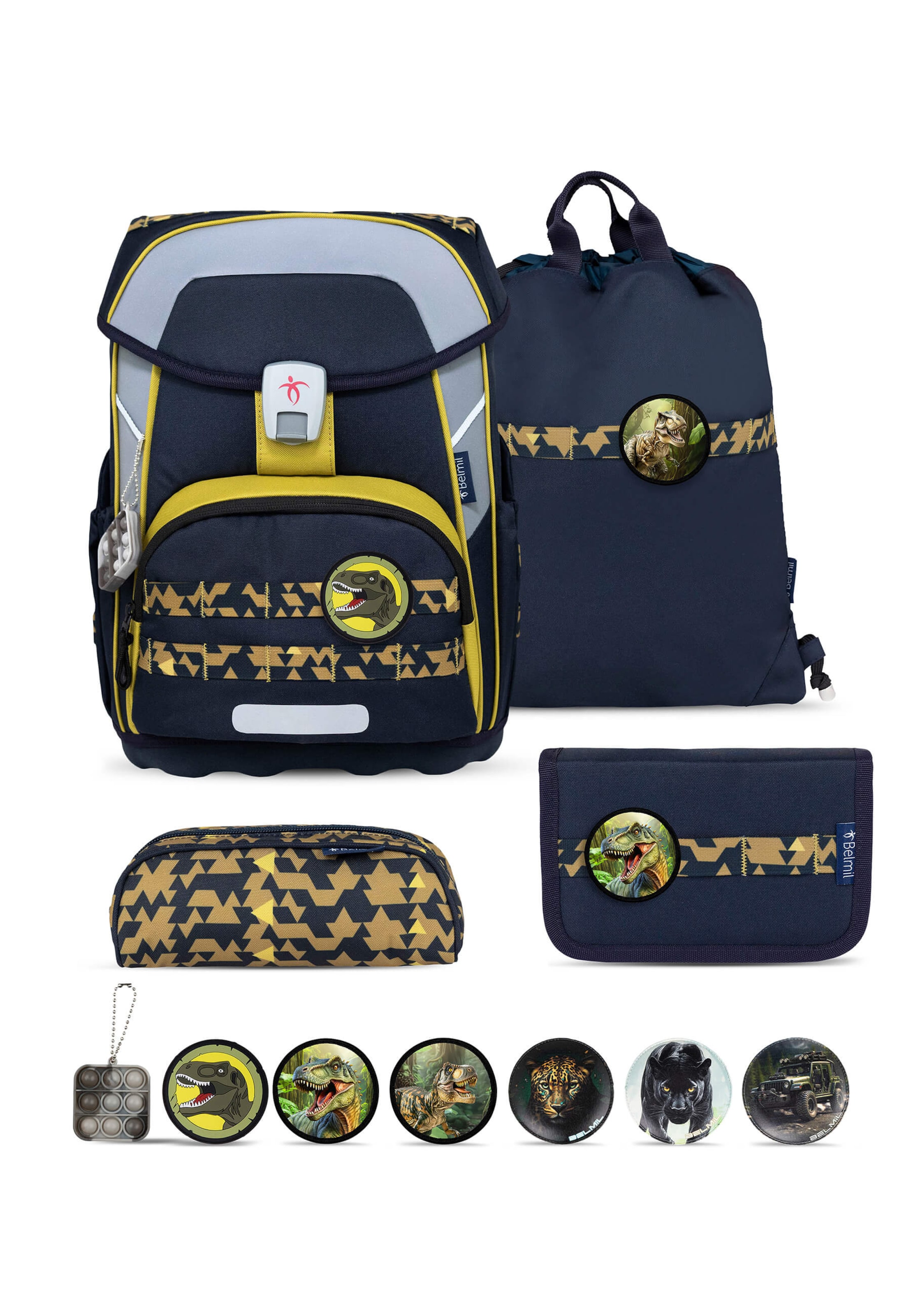 Belmil Backpack in Black: front