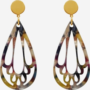 Boucles d'oreilles Gemshine en mélange de couleurs : devant