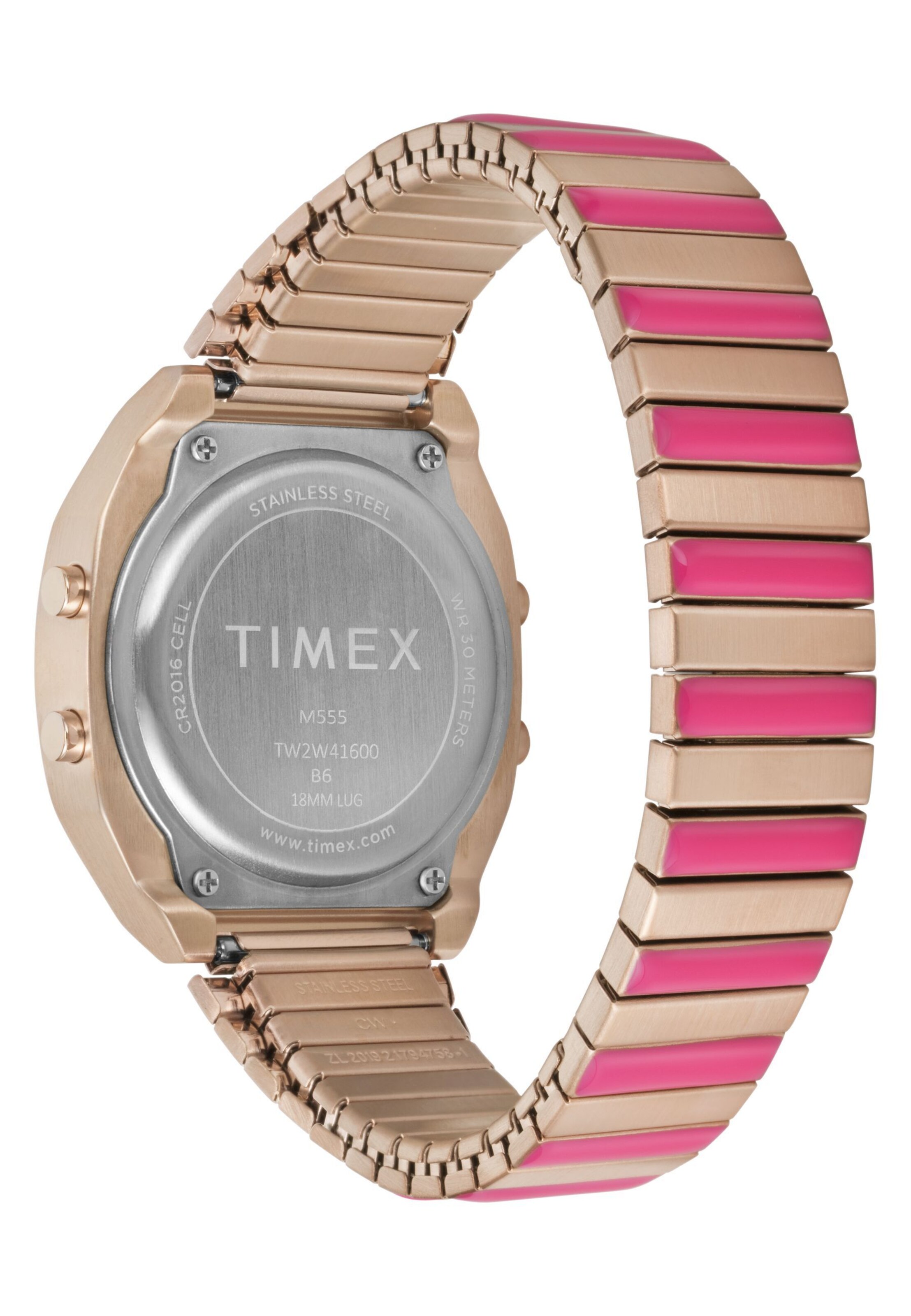 TIMEX Digital Watch 'Timex 80' in Pink