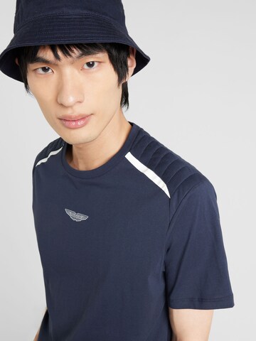 Hackett London - Camiseta en azul