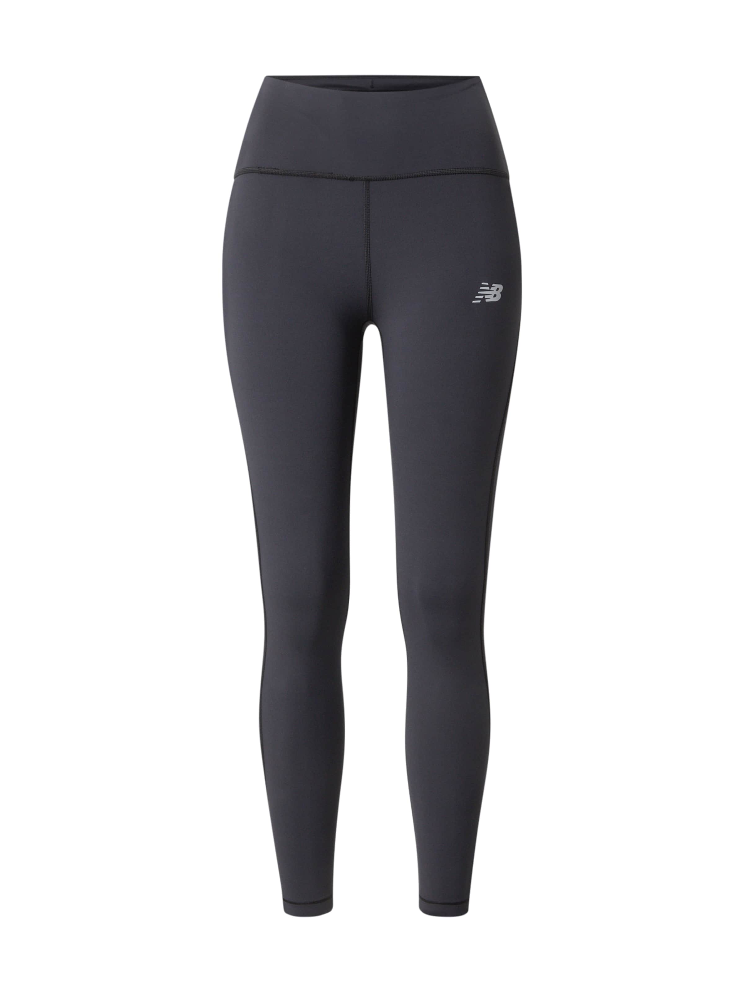 Skinny Pantalon de sport new balance en noir : devant