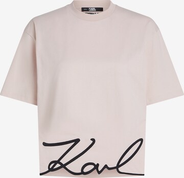 Karl Lagerfeld Shirt in Pink: predná strana