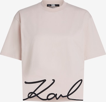 Karl Lagerfeld Shirt in Pink: Vorderseite