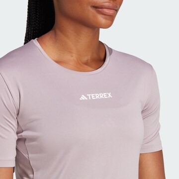 ADIDAS TERREX Functioneel shirt 'Multi' in Lila