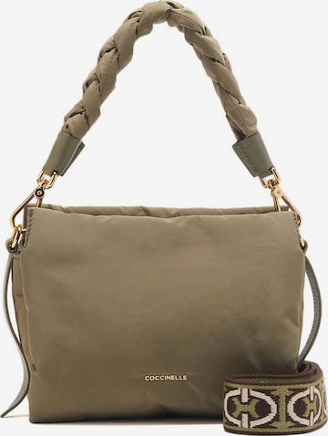 Coccinelle - Bolso de hombro 'Boheme' en verde: frente