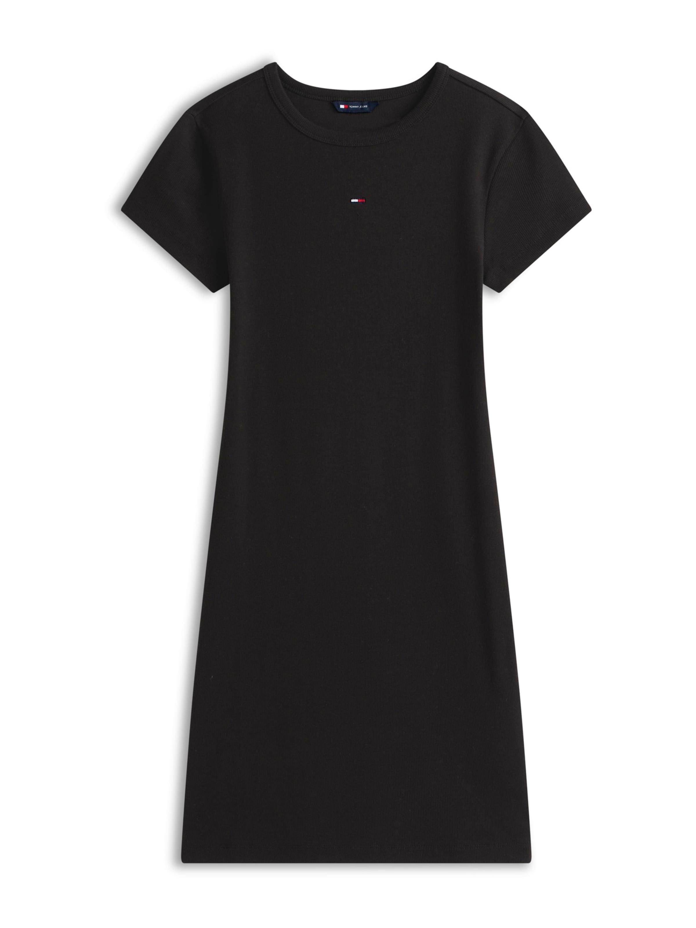 juoda Tommy Jeans Suknelė: priekis