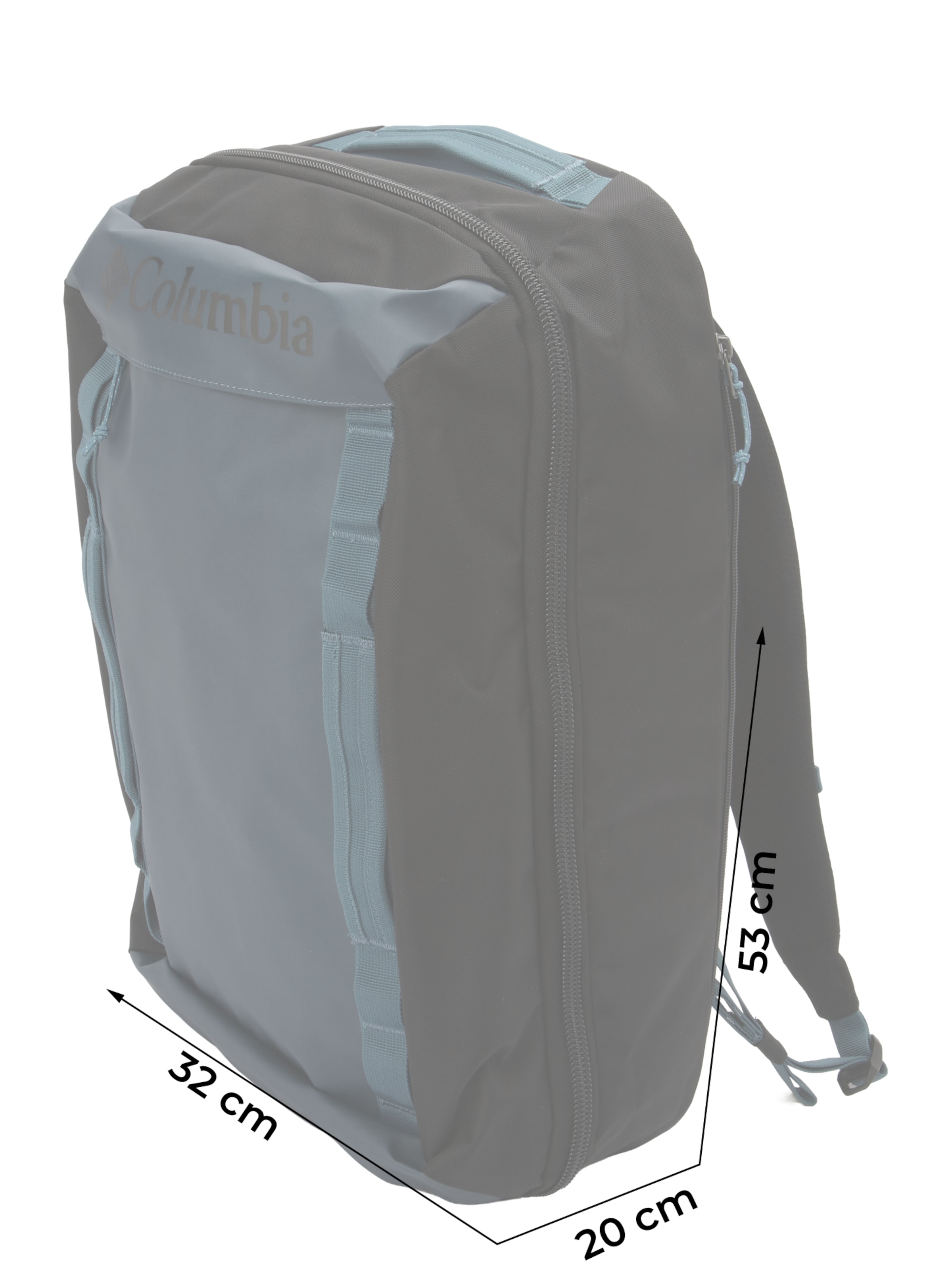 Rucsac sport 'Landroamer™' de la COLUMBIA pe albastru