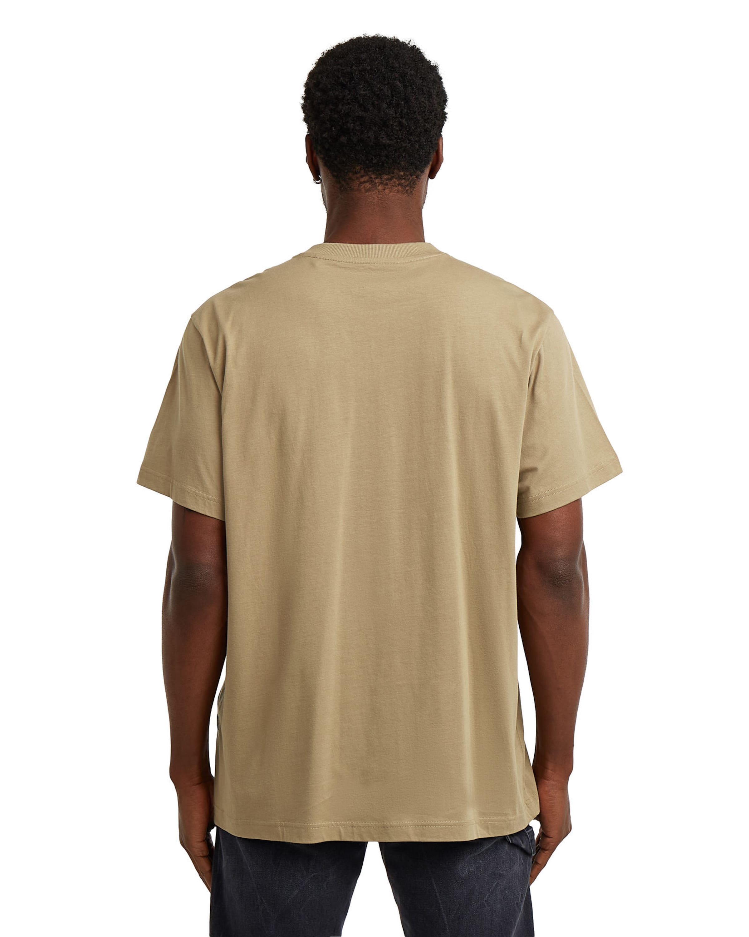 G-STAR Shirt ' ' in Beige: voorkant
