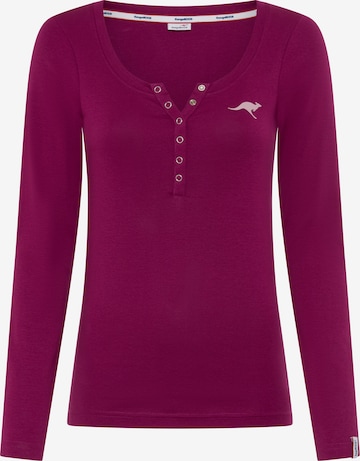KangaROOS Shirt in Pink: front