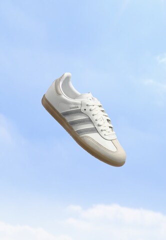 balts ADIDAS ORIGINALS Brīvā laika apavi 'SAMBA'