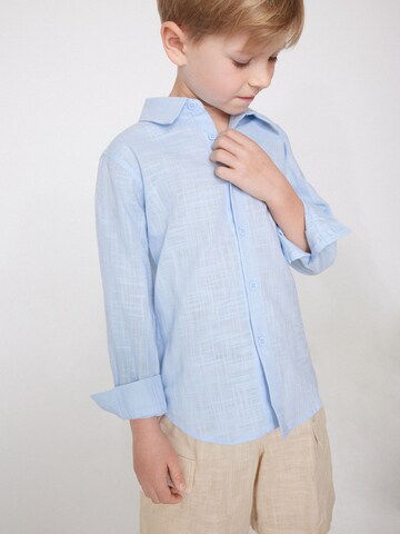 Tezenis Regular fit Button Up Shirt in Blue