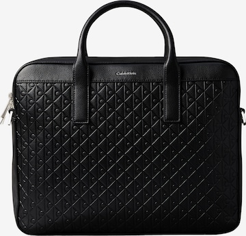 juoda Calvin Klein Nešiojamo kompiuterio krepšys: priekis