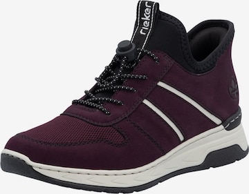 Rieker Slip On in Lila: Vorderseite