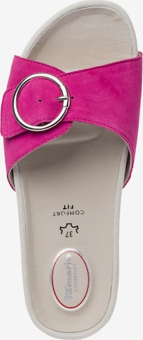 TAMARIS Mules in Pink