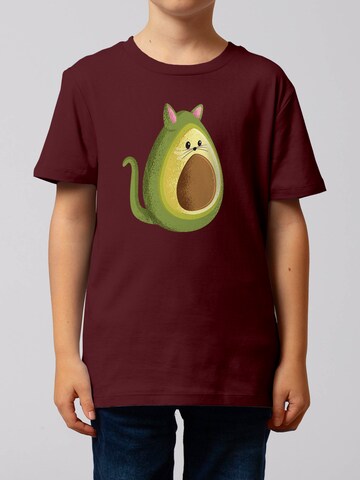 watabout.kids T-Shirt 'Avocato' in Rot