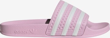 ADIDAS ORIGINALS Klapki 'Adilette' w kolorze różowy