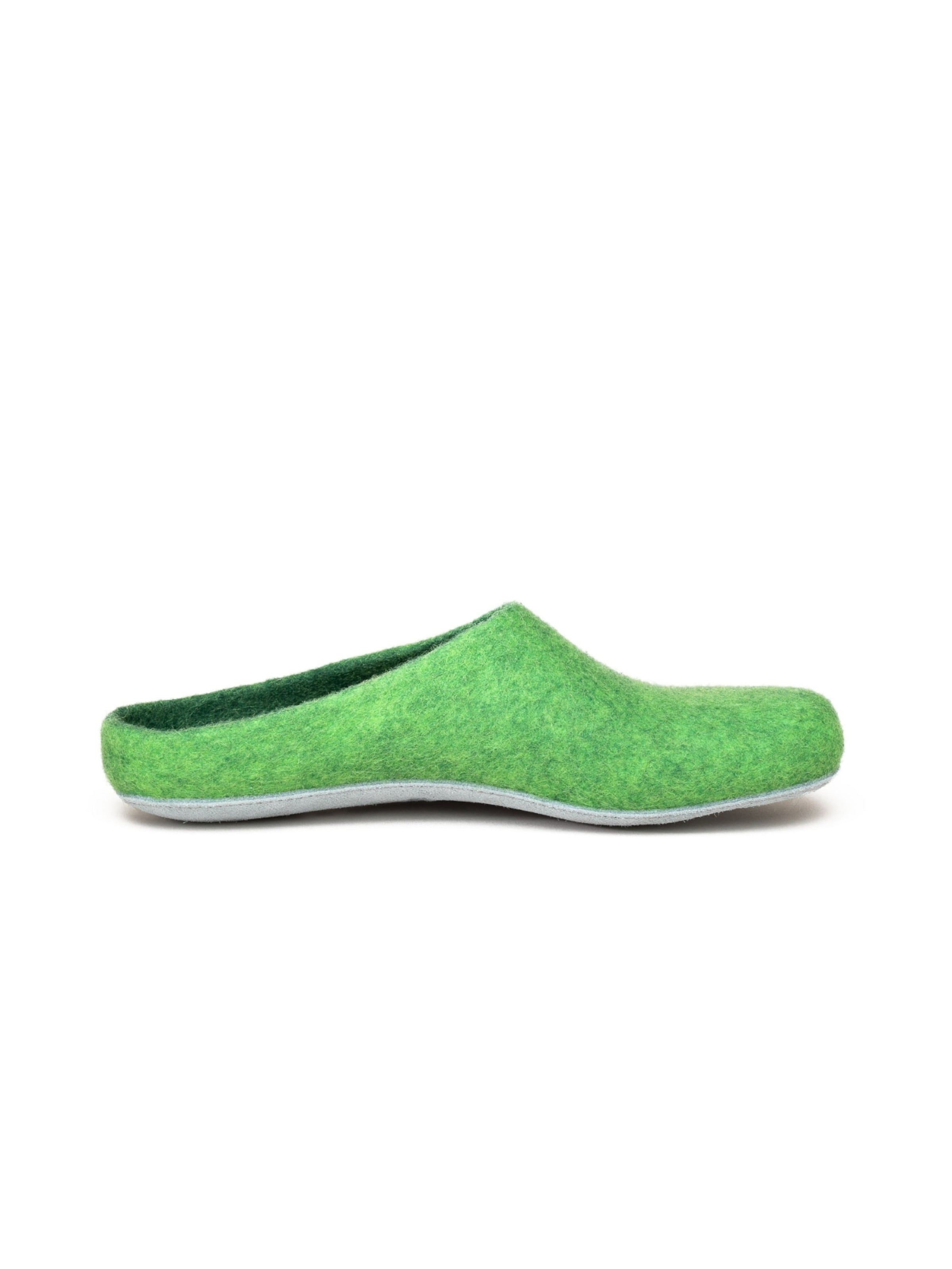 MagicFelt Slippers 'Filzpantoffel AP 701' in Green