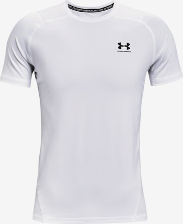 UNDER ARMOUR Performance Shirt in White: front