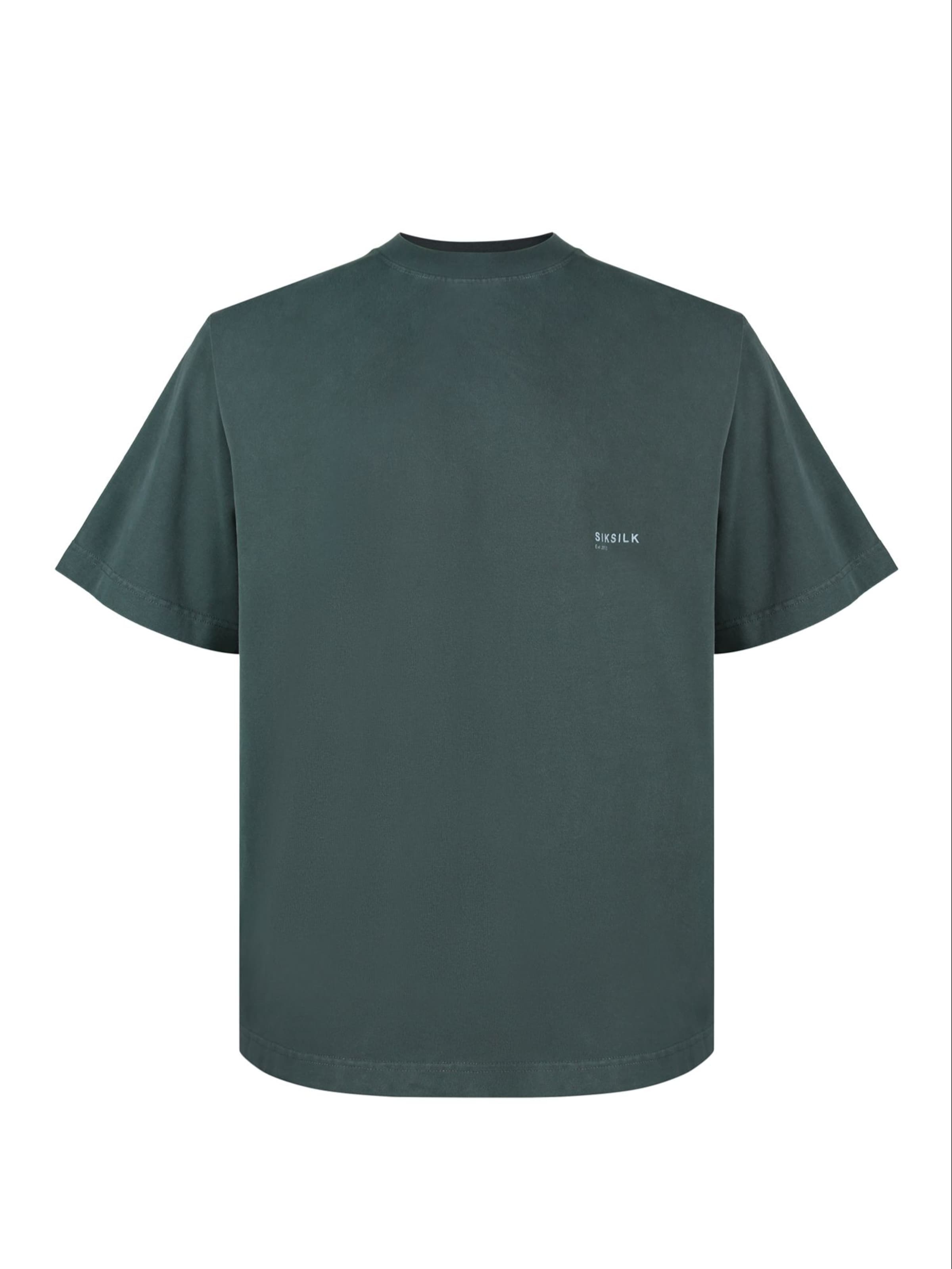 Maglietta di SikSilk in verde: frontale