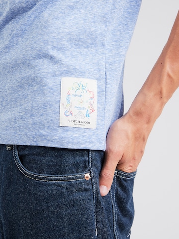 T-Shirt SCOTCH & SODA en bleu