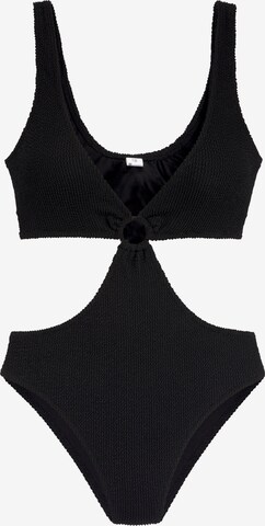 VIVANCE - Bustier Traje de baño en negro: frente