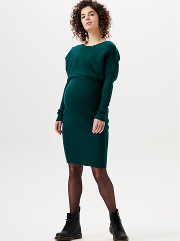 Supermom Knitted dress 'Chester' in Green: front