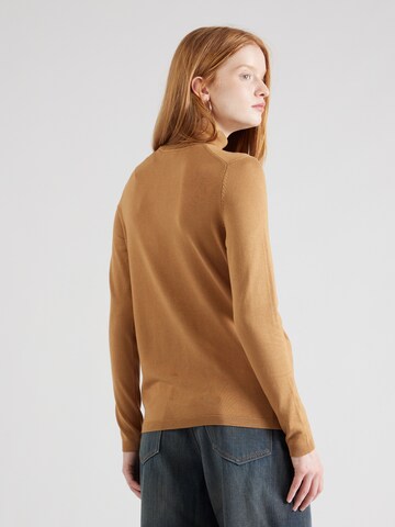 ESPRIT Sweter w kolorze brązowy