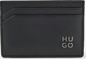 HUGO Red - Estuche 'Theo' en negro: frente