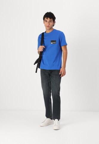 KARL LAGERFELD JEANS Тениска в синьо