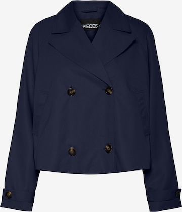 PIECES Tussenmantel 'PCSCARLETT' in Blauw: voorkant