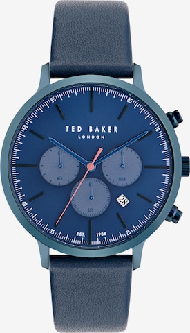 Ted Baker Analoog horloge 'Haarvin' in Blauw: voorkant