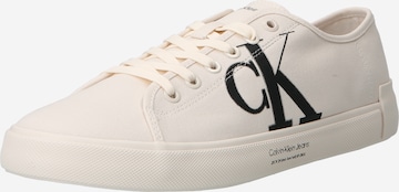 Sneaker bassa di Calvin Klein Jeans in bianco: frontale