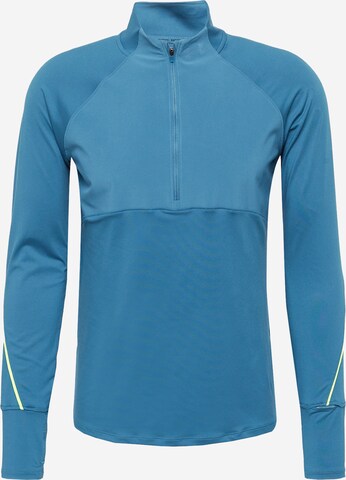 UNDER ARMOUR Functioneel shirt 'Qualifier' in Blauw: voorkant