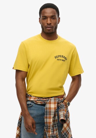Superdry Shirt 'Neo Trad' in Yellow
