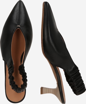 Donna Carolina - Zapatos destalonado 'ARYA' en negro