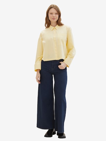 Camicia da donna di TOM TAILOR DENIM in giallo