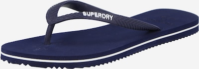 Flip-flops Superdry pe bleumarin / alb, Vizualizare produs