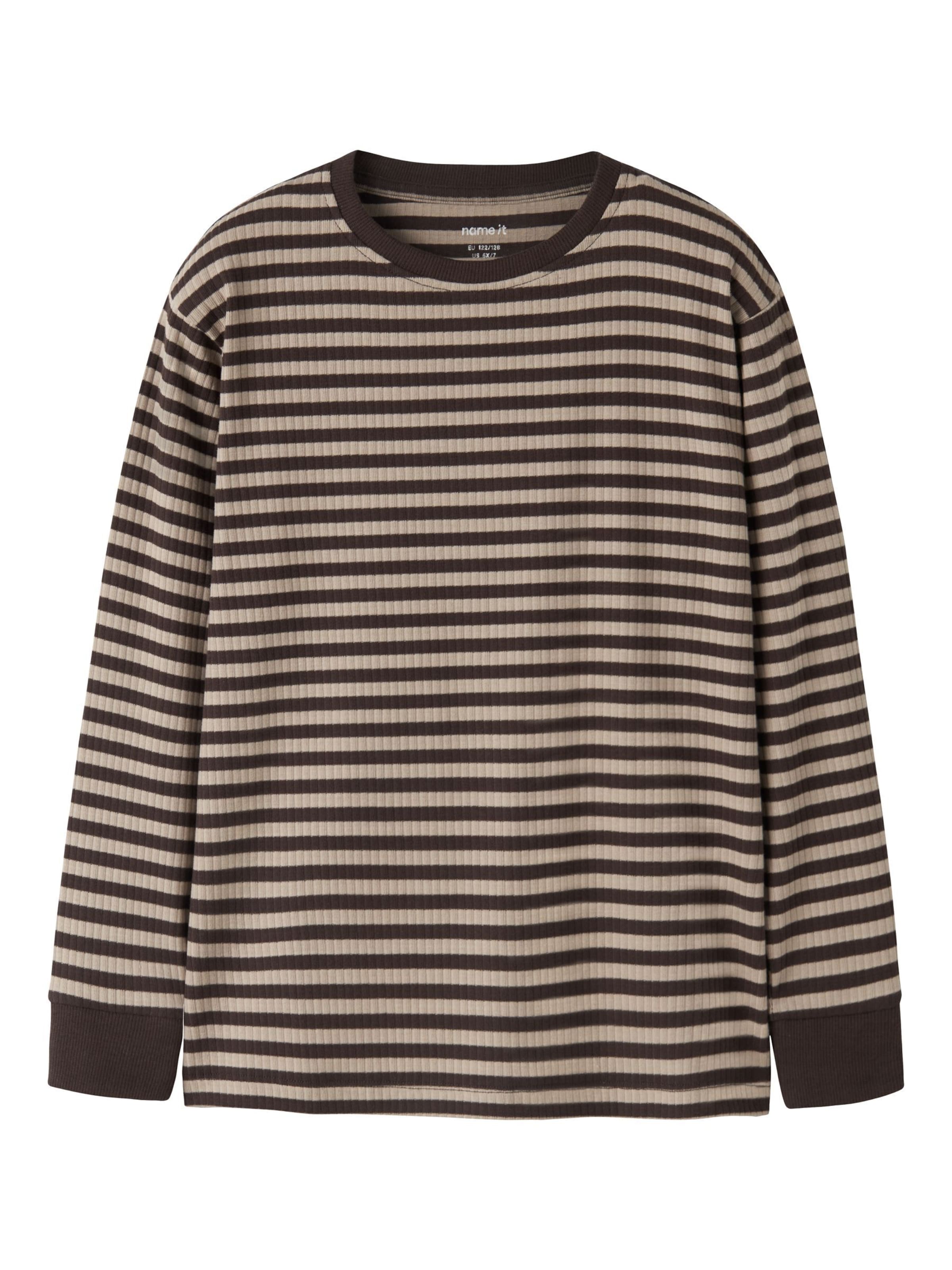 NAME IT - Camiseta en marrón: frente
