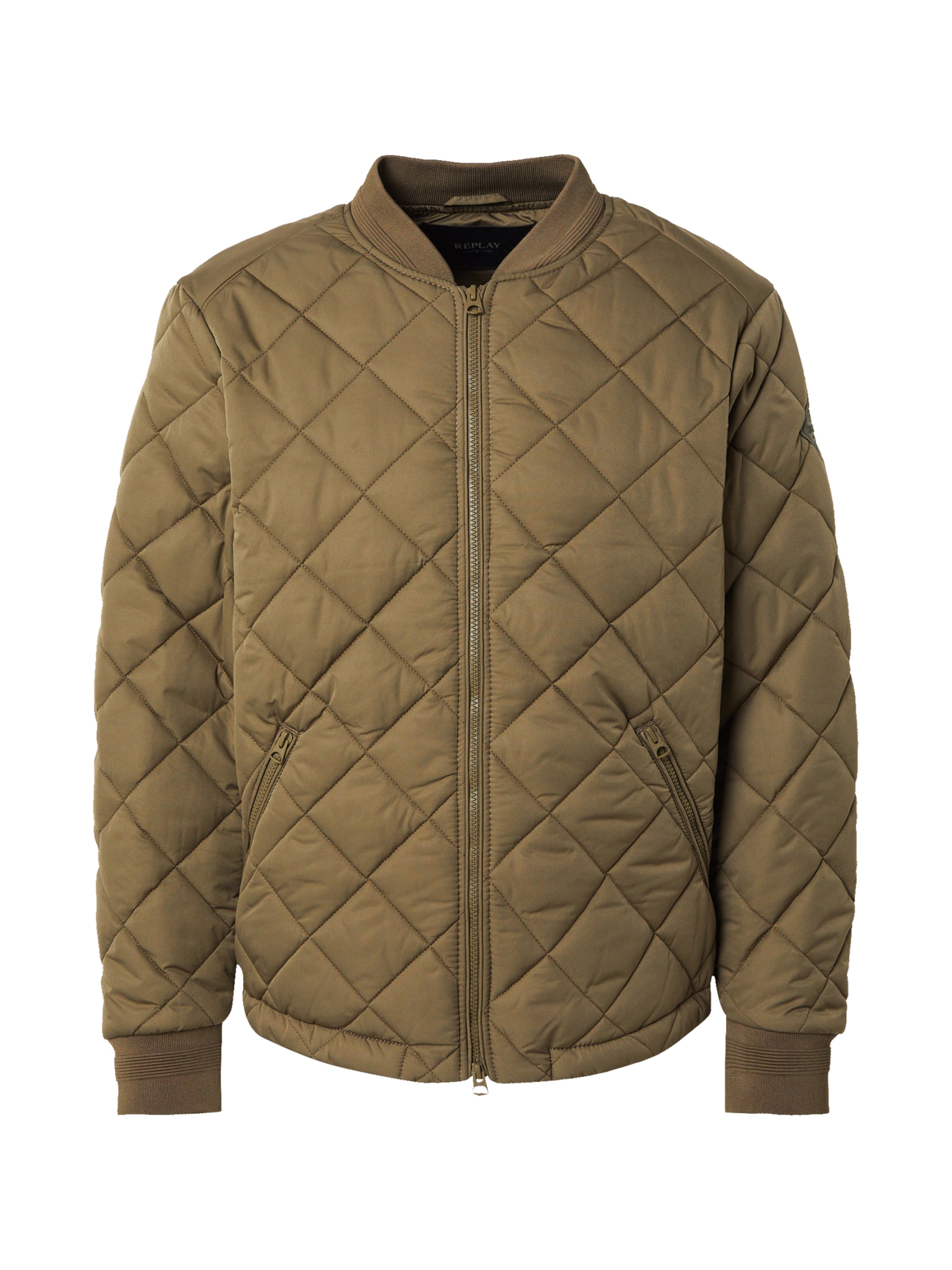 Veste mi-saison REPLAY en vert : devant