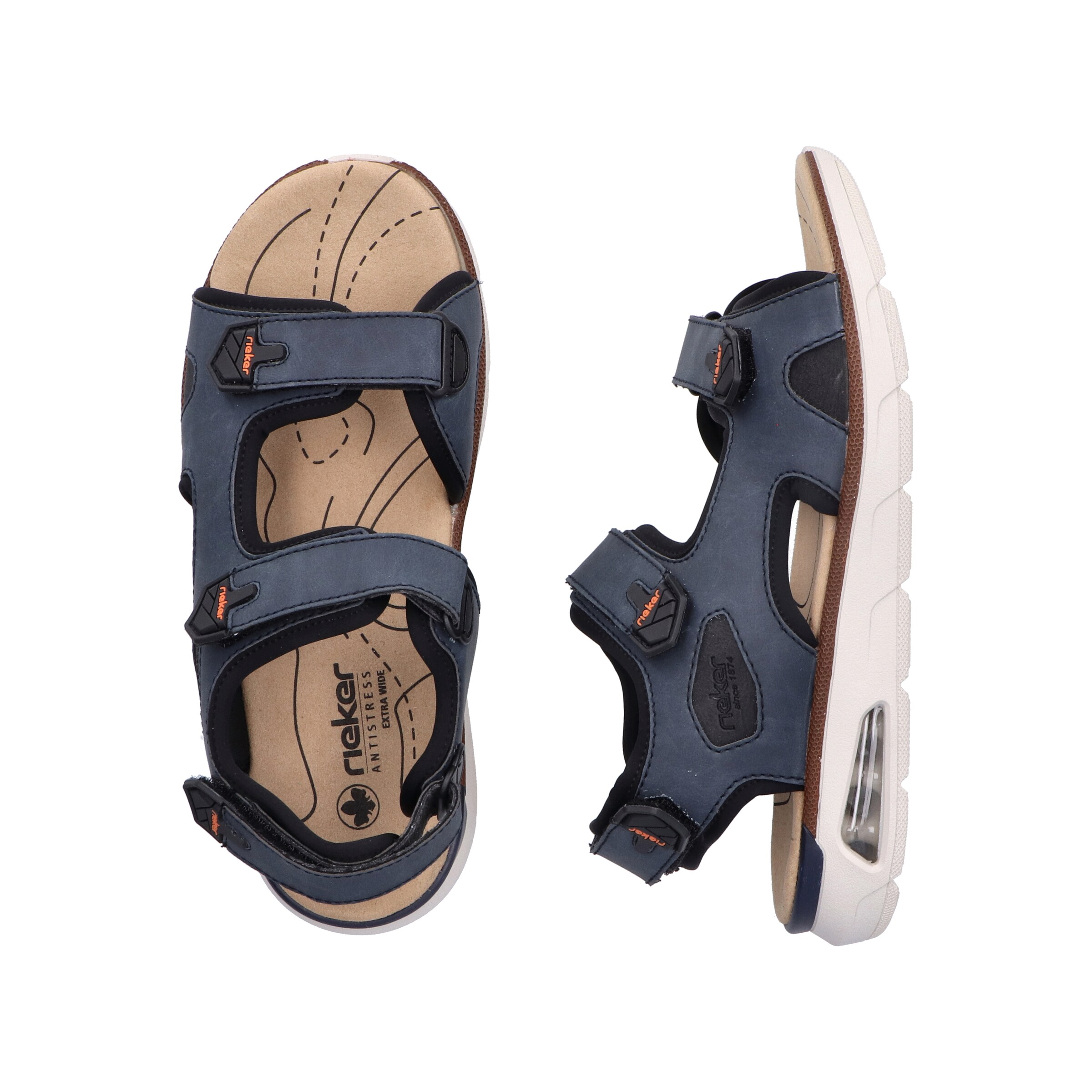 Rieker Trekkingsandale '29151' in Blau