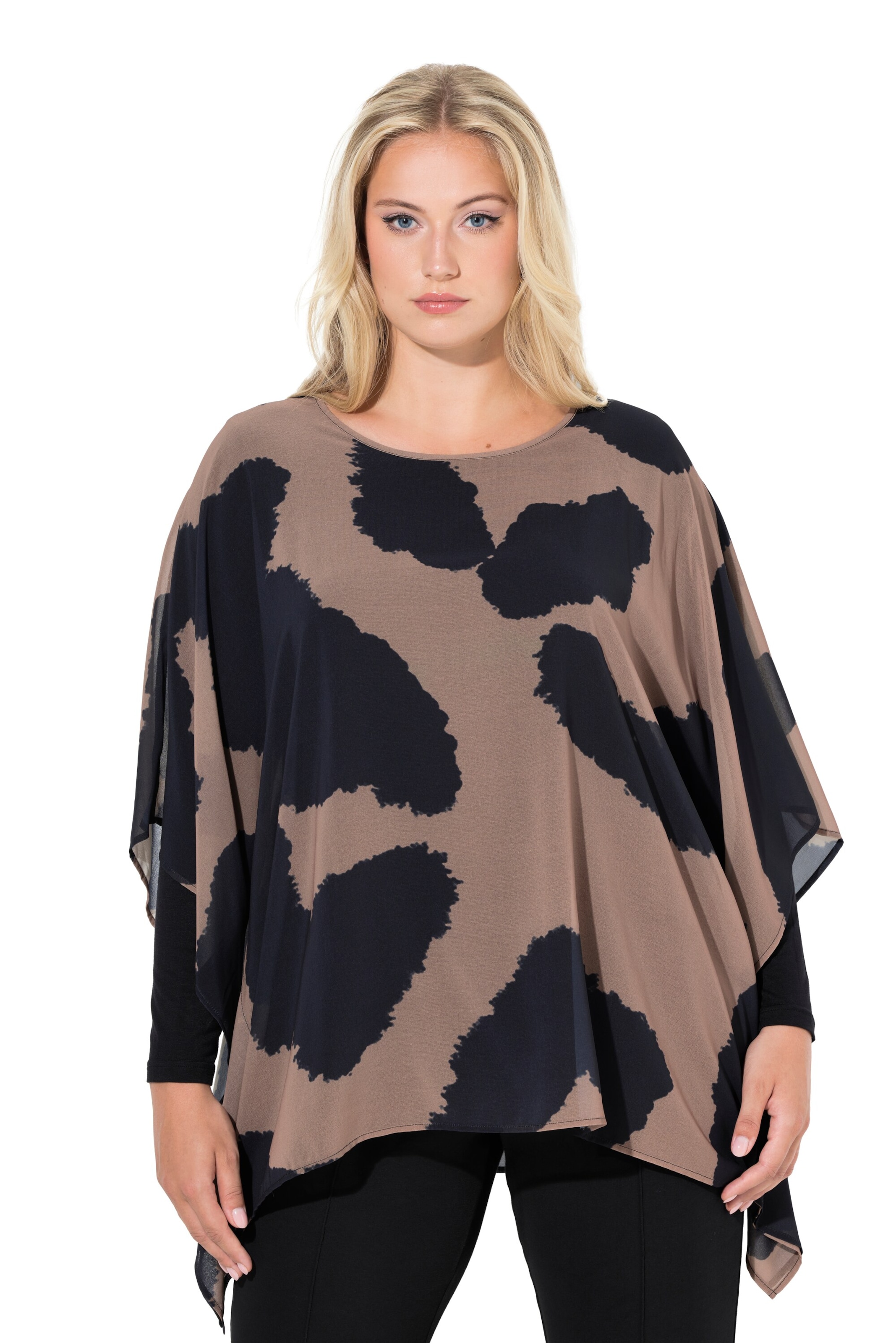 Ulla Popken Tunic in Brown: front