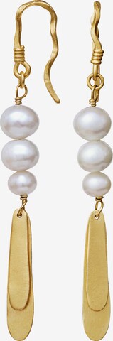 Boucles d'oreilles 'SMILLA' Maanesten en or