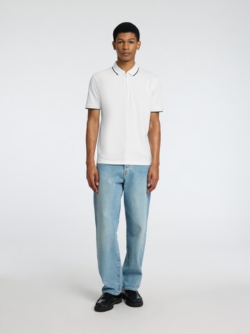 Maglietta 'SLHFave' di SELECTED HOMME in bianco