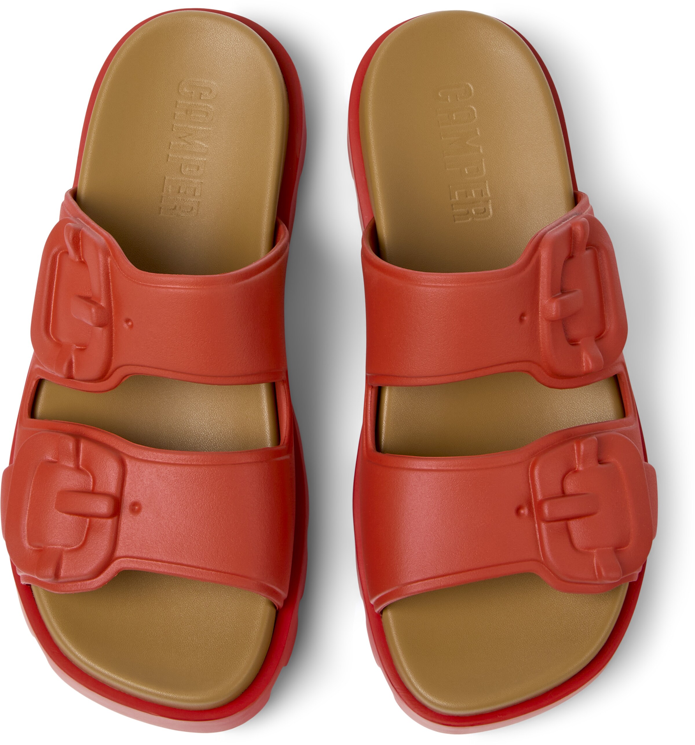 Zoccoletto 'Brutus' di CAMPER in rosso