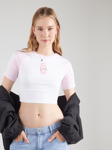T-shirt ADIDAS ORIGINALS en blanc : devant
