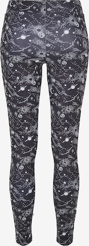 Urban Classics Skinny Leggings in Schwarz