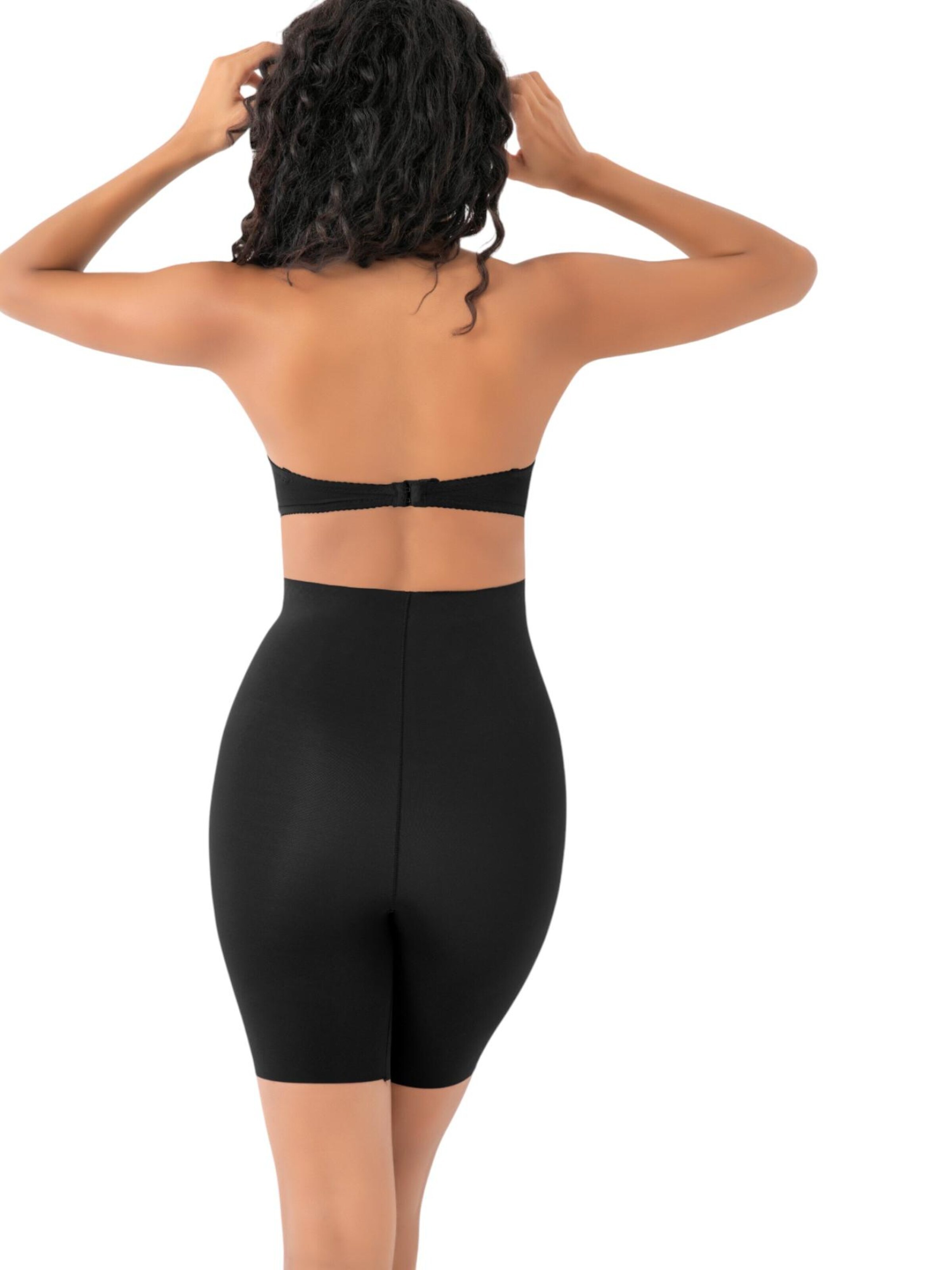 fashionshowcase - Pantalón moldeador 'LaserContour' en negro