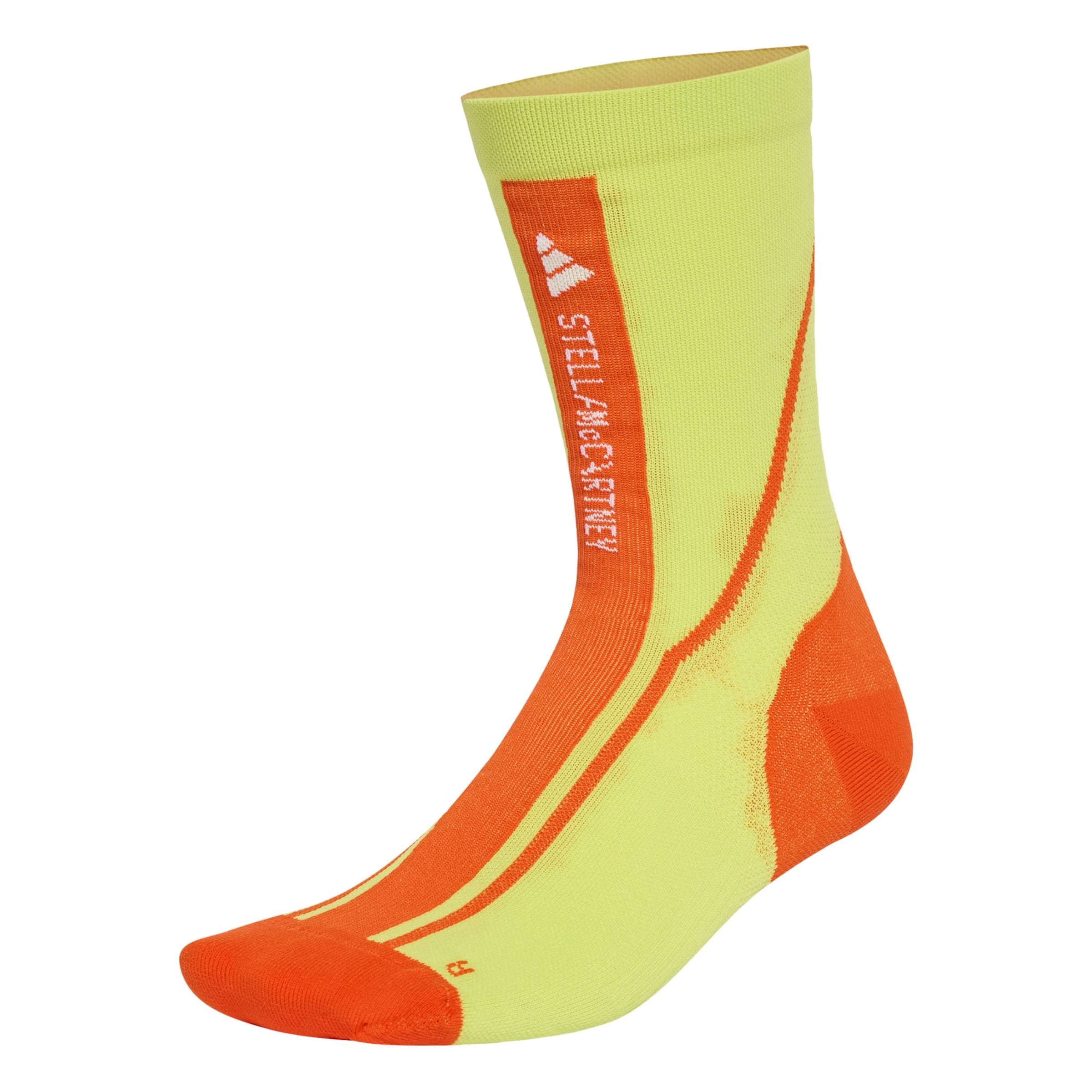 Chaussettes de sport 'Crew' ADIDAS BY STELLA MCCARTNEY en vert : devant