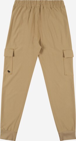 Effilé Pantalon 'JAN2' Abercrombie & Fitch en beige